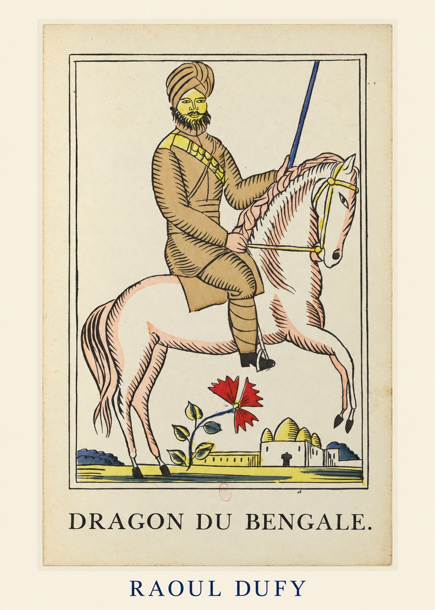 Raoul Dufy Dragon Du Bengale No3 - Juliste