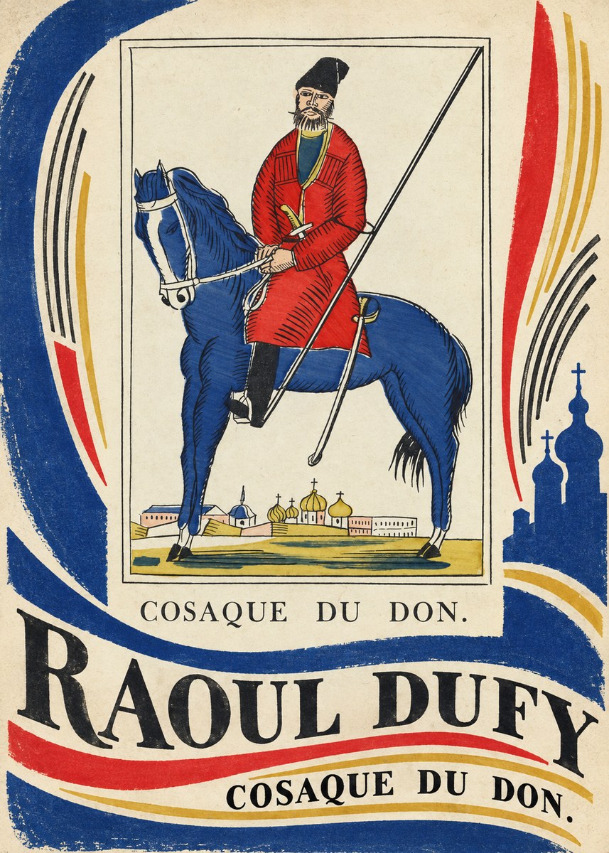 Raoul Dufy Cosaque Du Don. No4 - Juliste