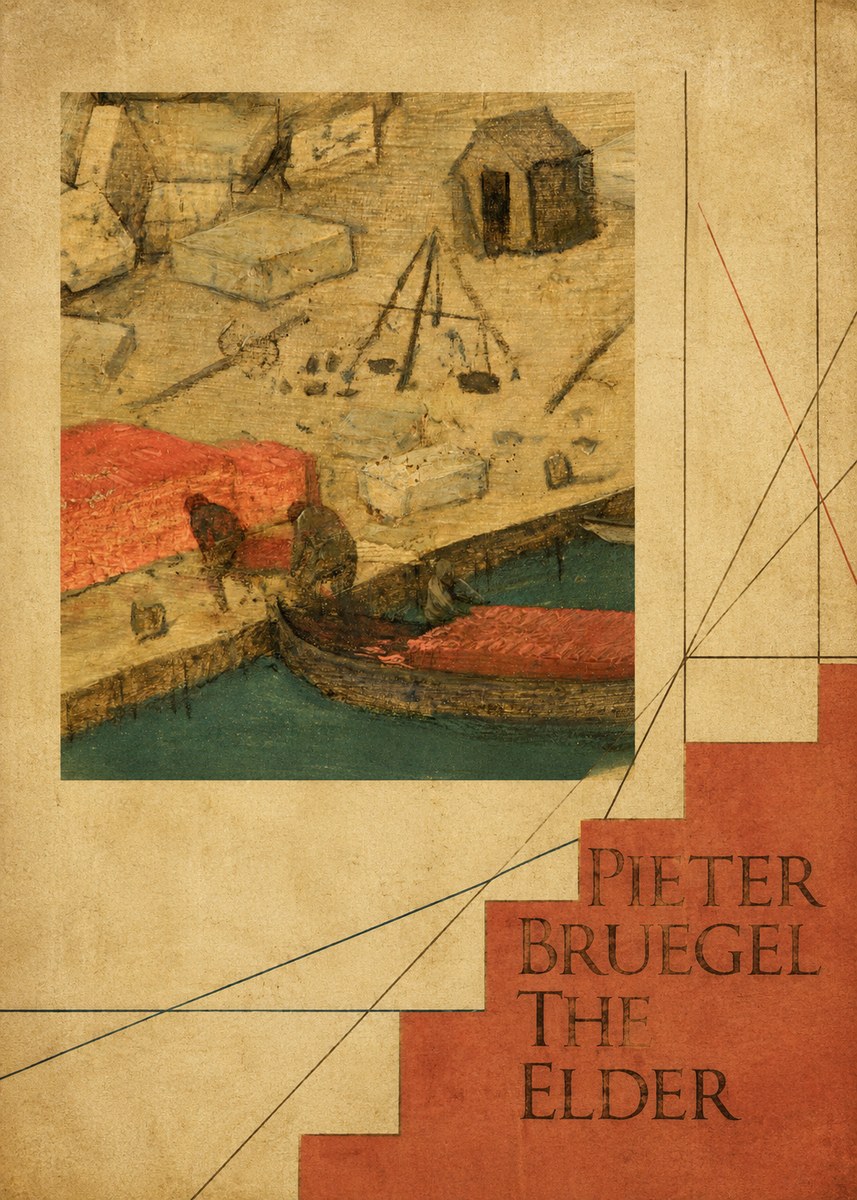 Pieter Bruegel A Harbor Scene Detail No6 - Juliste