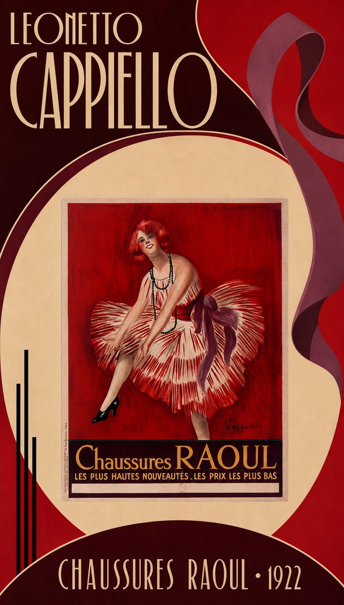 Leonetto Cappiello Chaussures Raoul No6 - Juliste