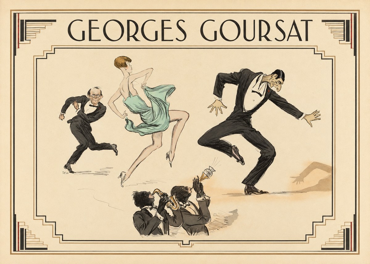 Georges Goursat Georges Goursat III No1 - Juliste
