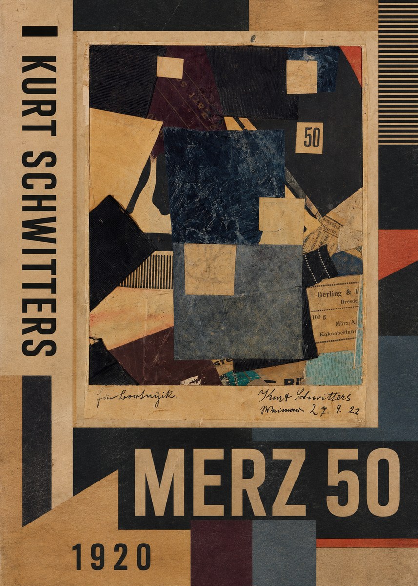 Kurt Schwitters Merz 50 No1 - Juliste