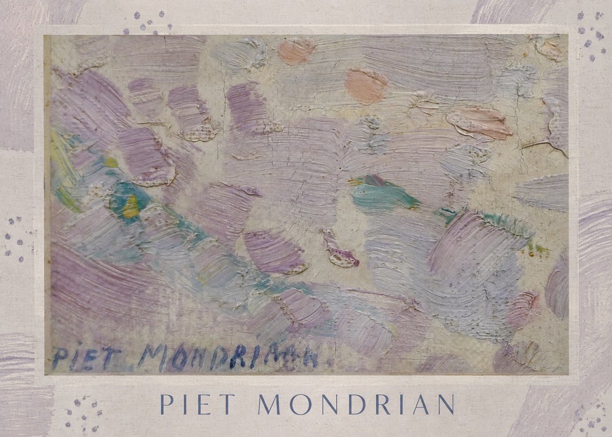 Piet Mondrian Abstract Composition No1 - Juliste