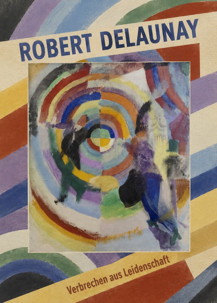 Robert Delaunay Verbrechen Aus Leidenschaft No6 - Juliste