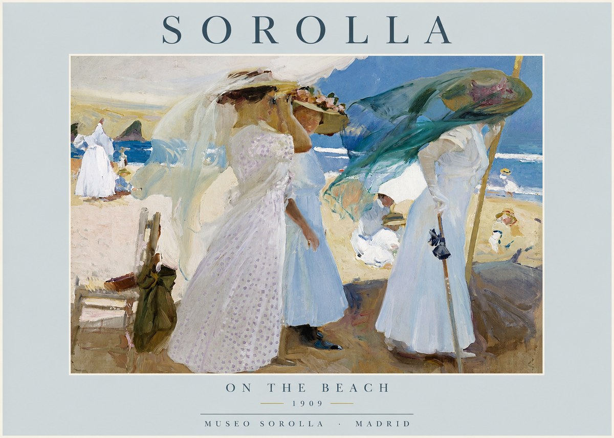 Sorolla On the Beach No2 - Juliste