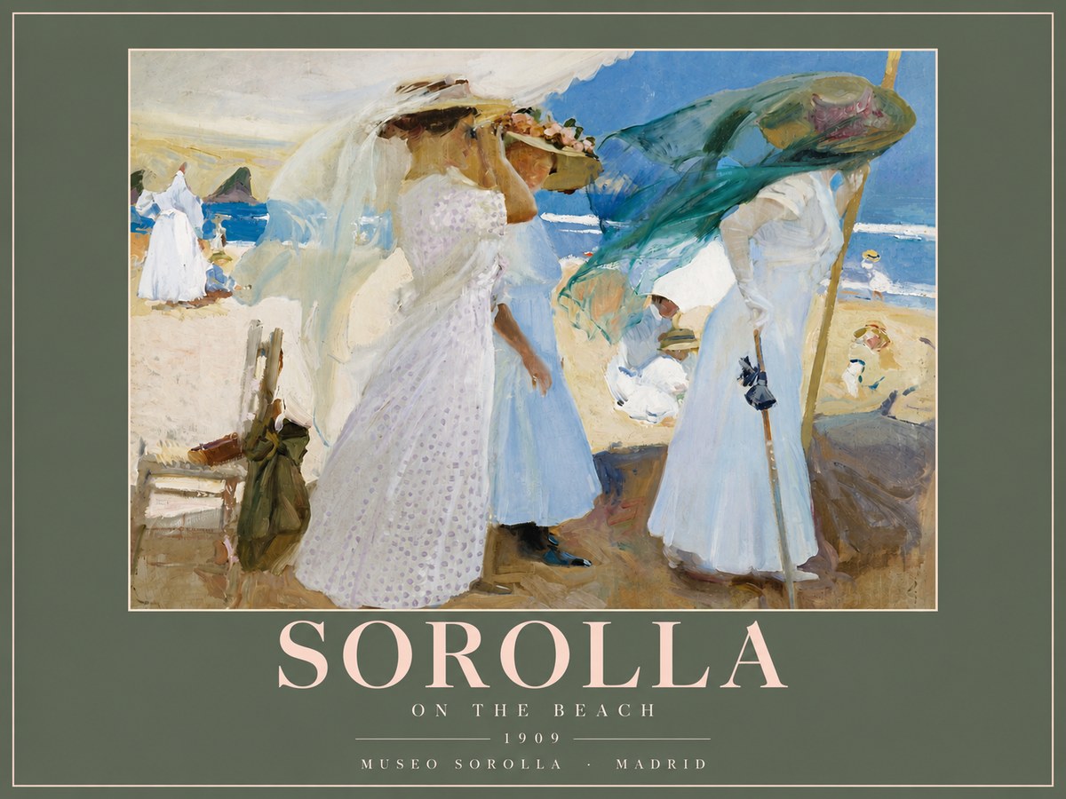 Sorolla On the Beach No4 - Juliste