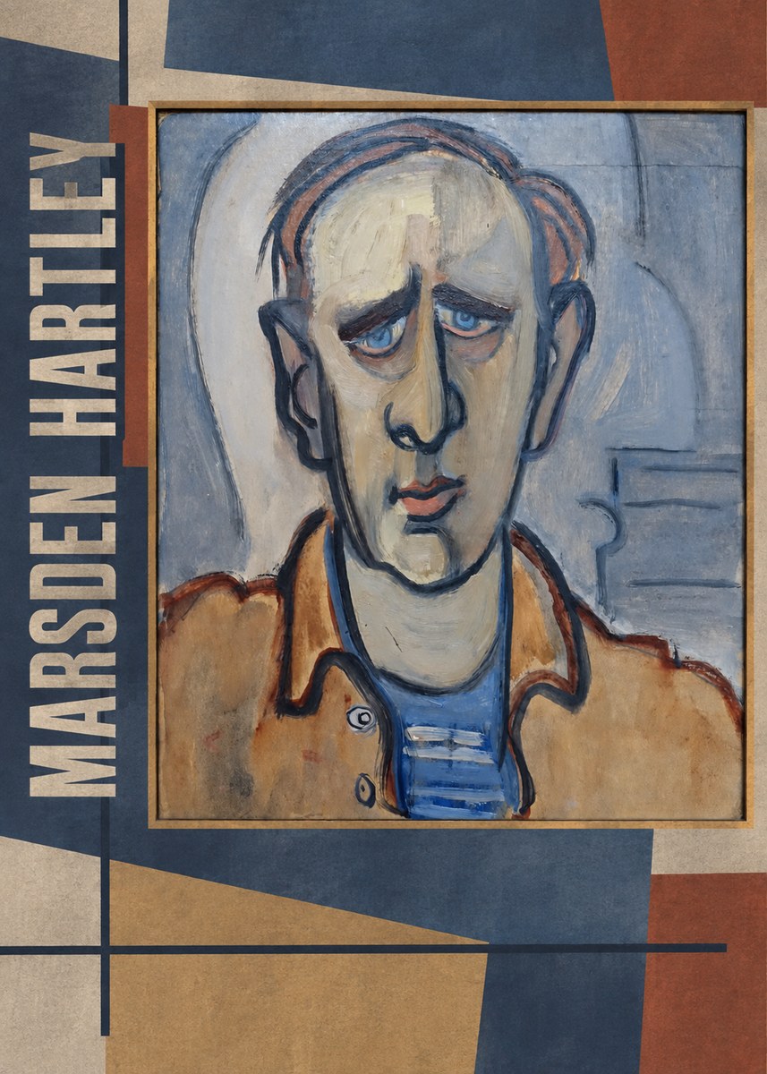 Marsden Hartley Portrait of a German Officer II No2 - Juliste