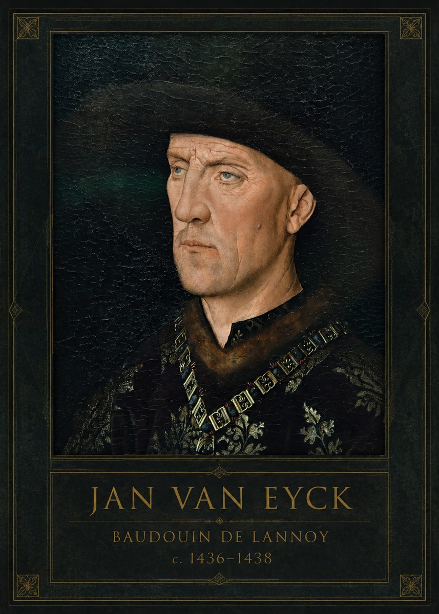 Jan van Eyck Baudouin De Lannoy No1 - Juliste