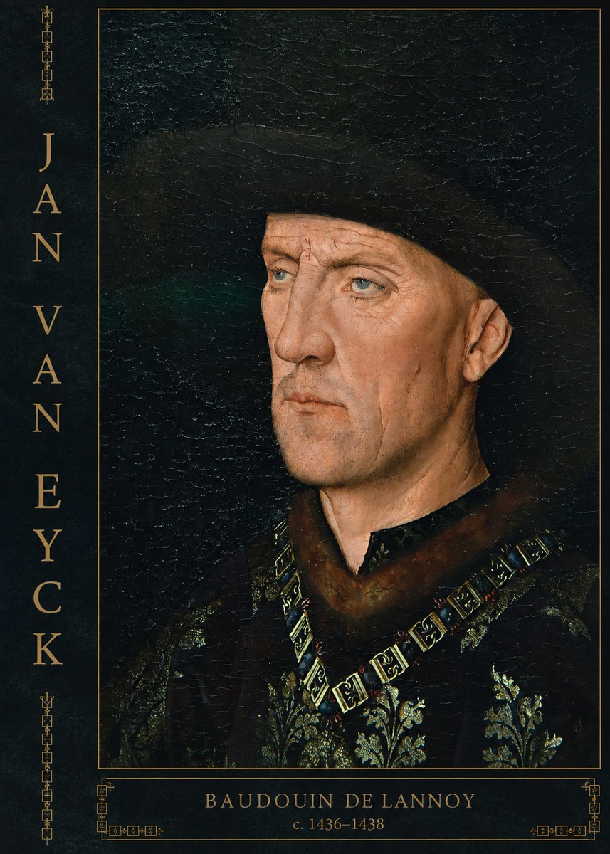 Jan van Eyck Baudouin De Lannoy No2 - Juliste