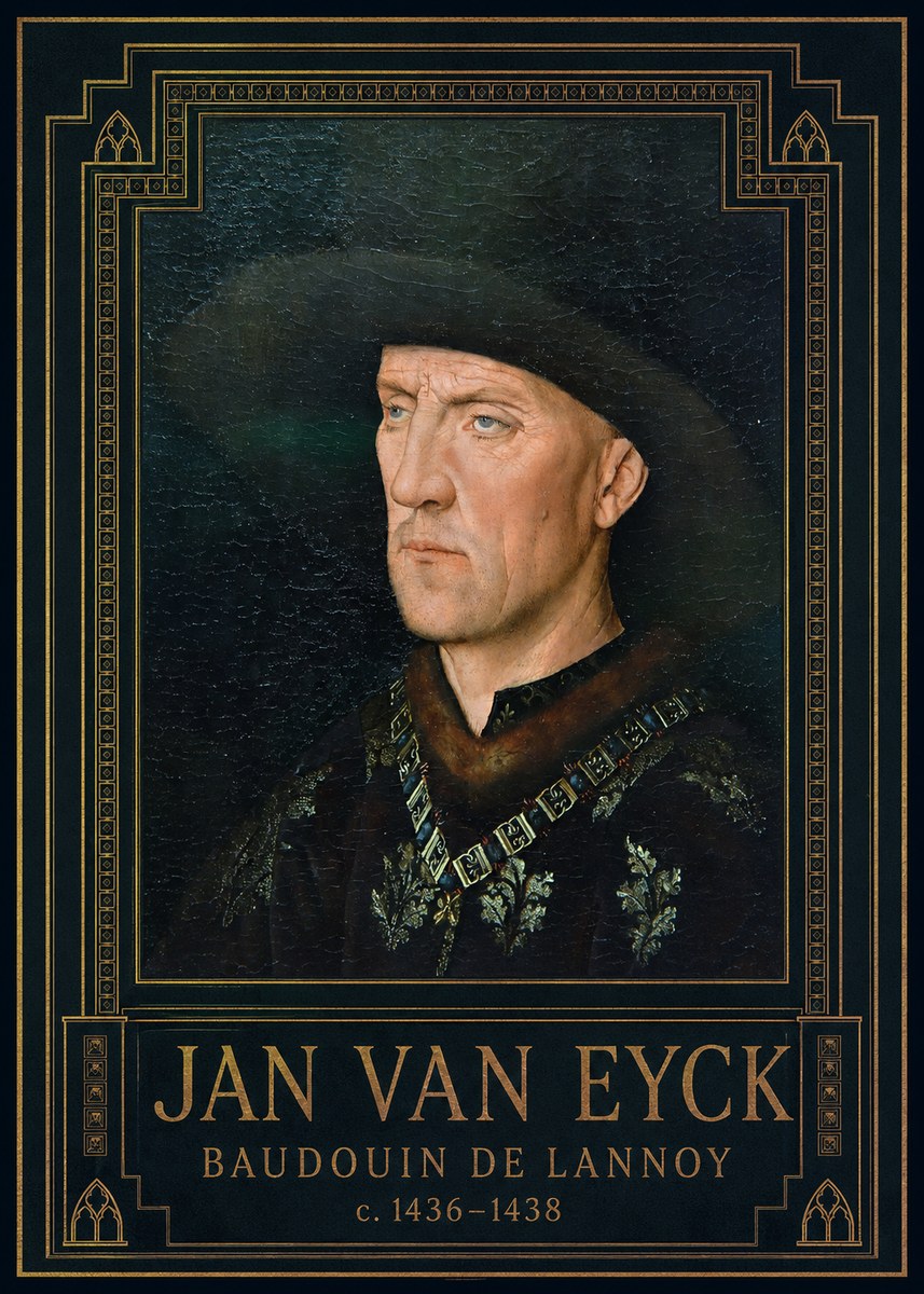 Jan van Eyck Baudouin De Lannoy No3 - Juliste