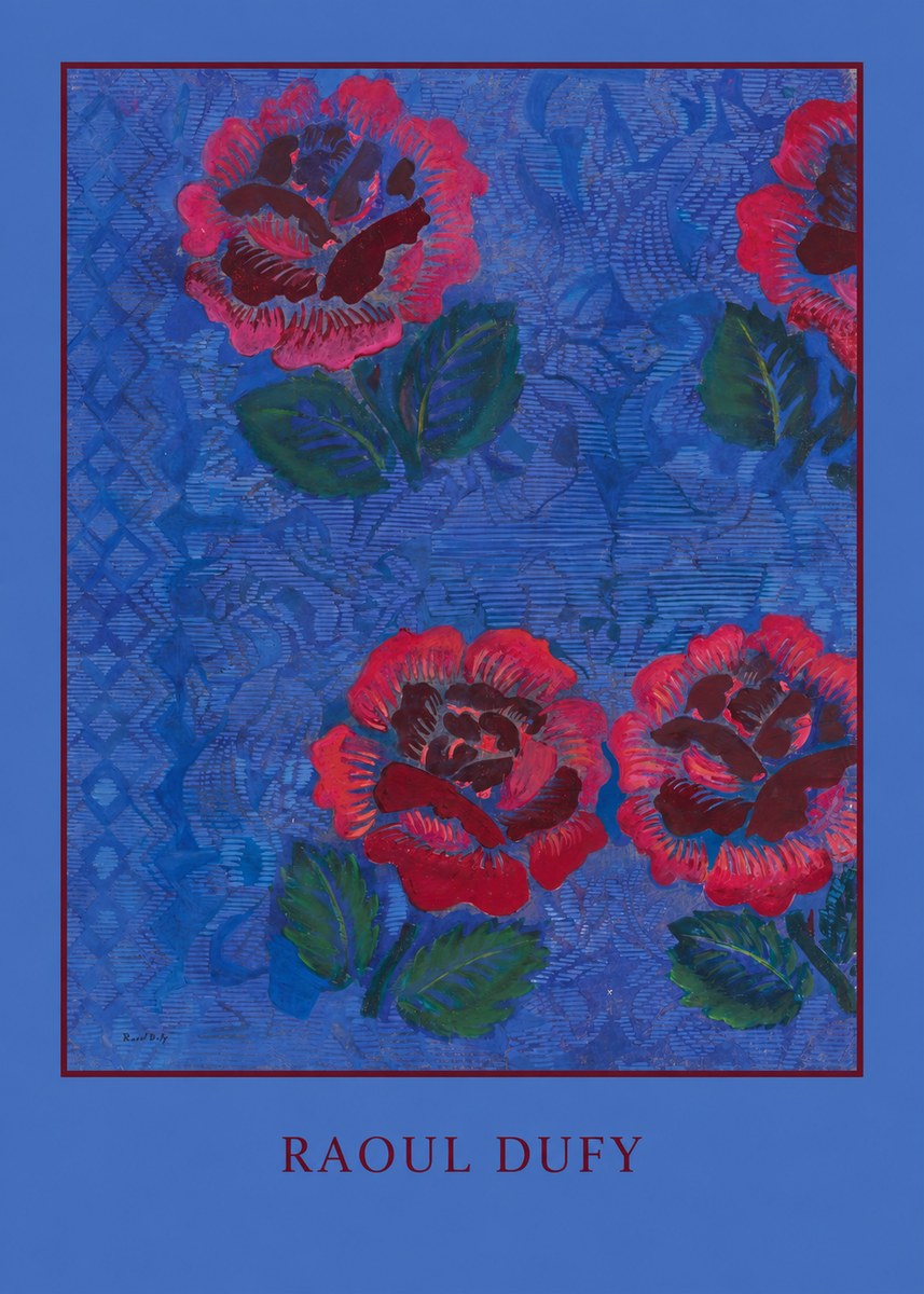 Raoul Dufy Roses No4 - Juliste