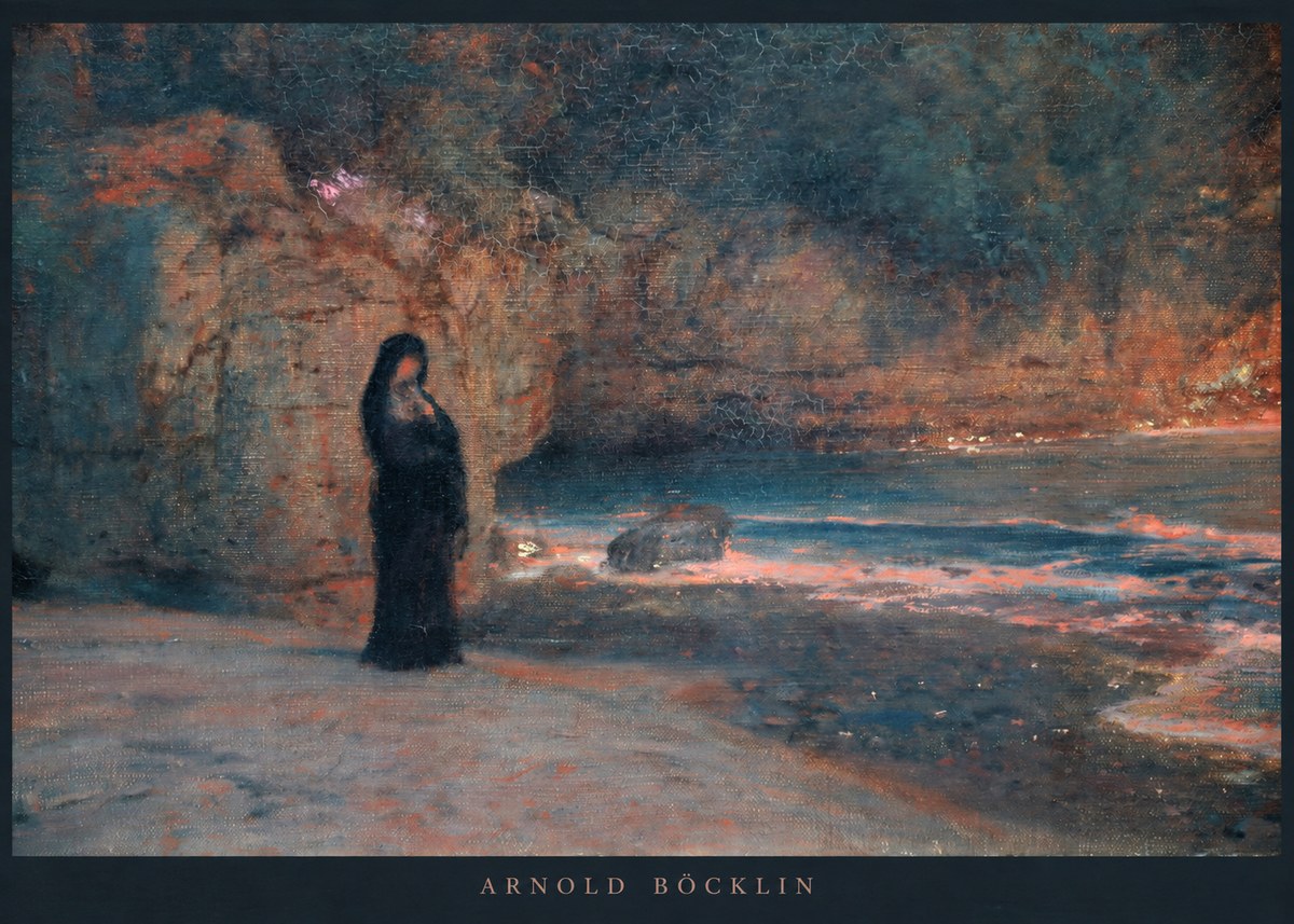 Arnold Böcklin The Lament No2 - Juliste