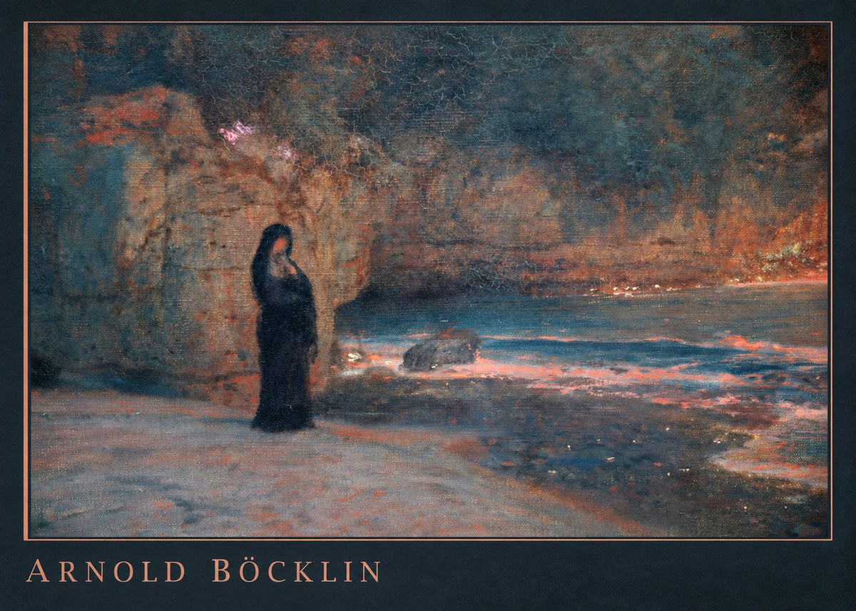 Arnold Böcklin The Lament No3 - Juliste