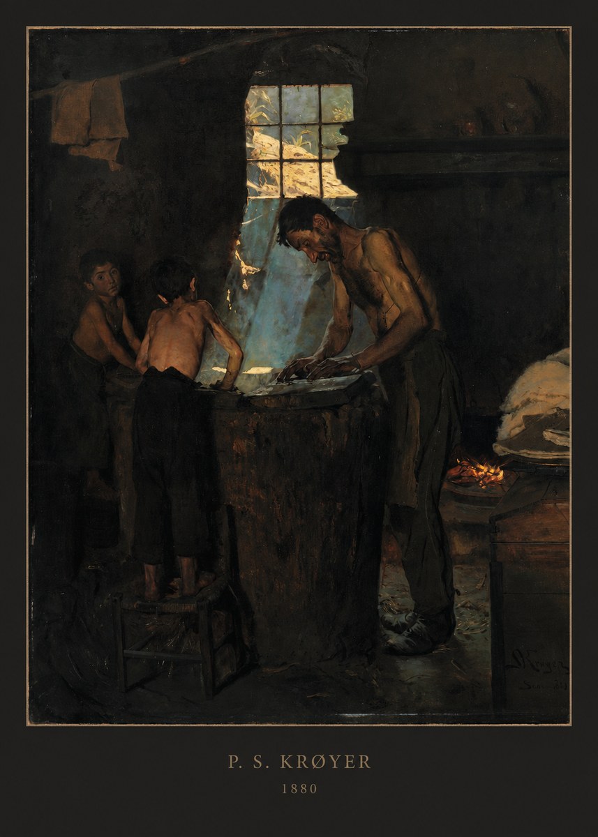 P.S. Krøyer A Forge No4 - Juliste