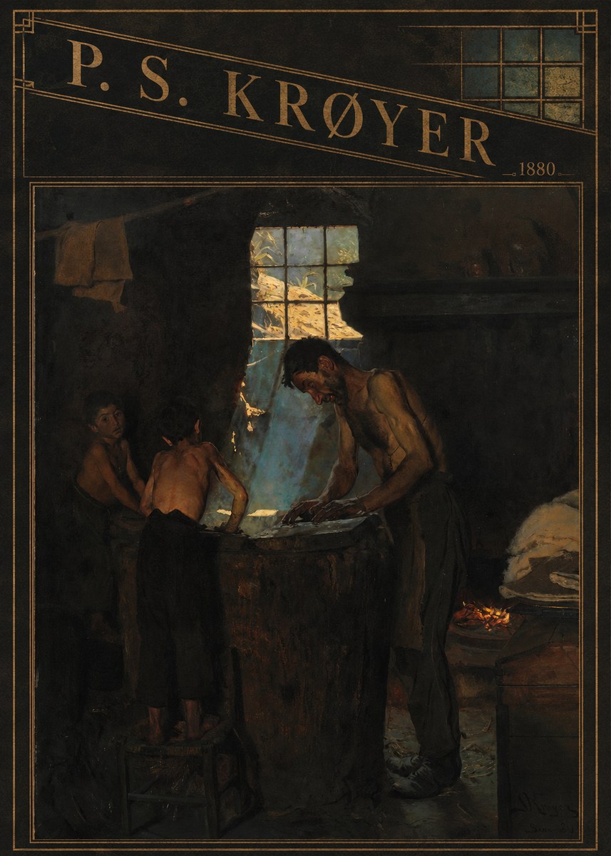 P.S. Krøyer A Forge No5 - Juliste
