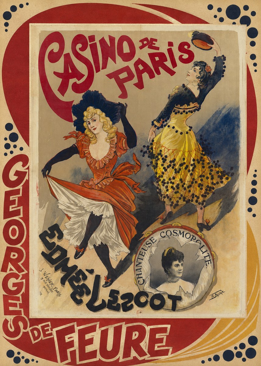 Georges de Feure Edmée Lescot No4 - Juliste