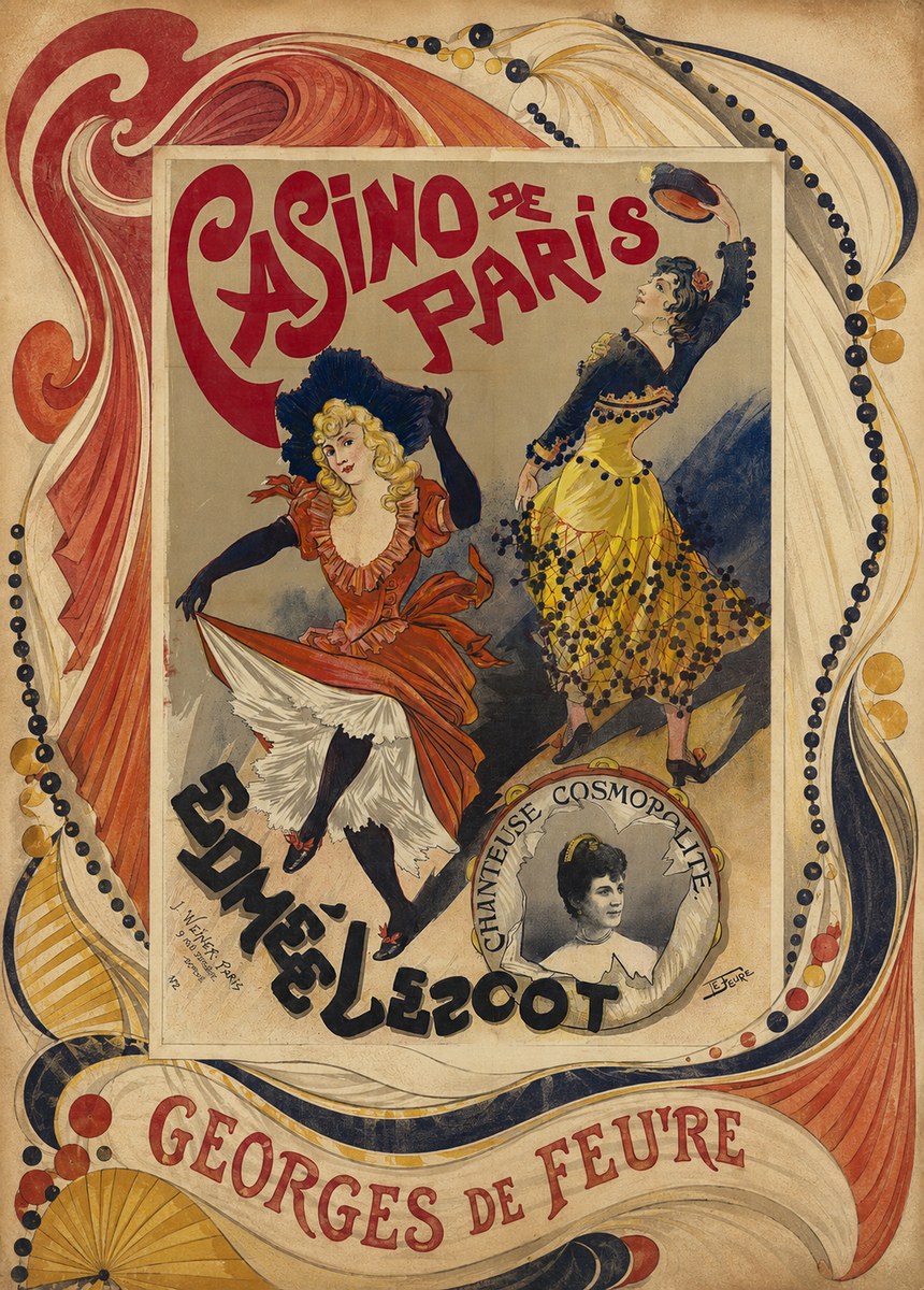 Georges de Feure Edmée Lescot No5 - Juliste