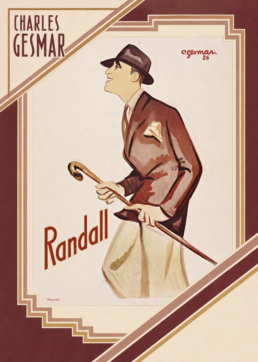 Charles Gesmar Randall II No2 - Juliste