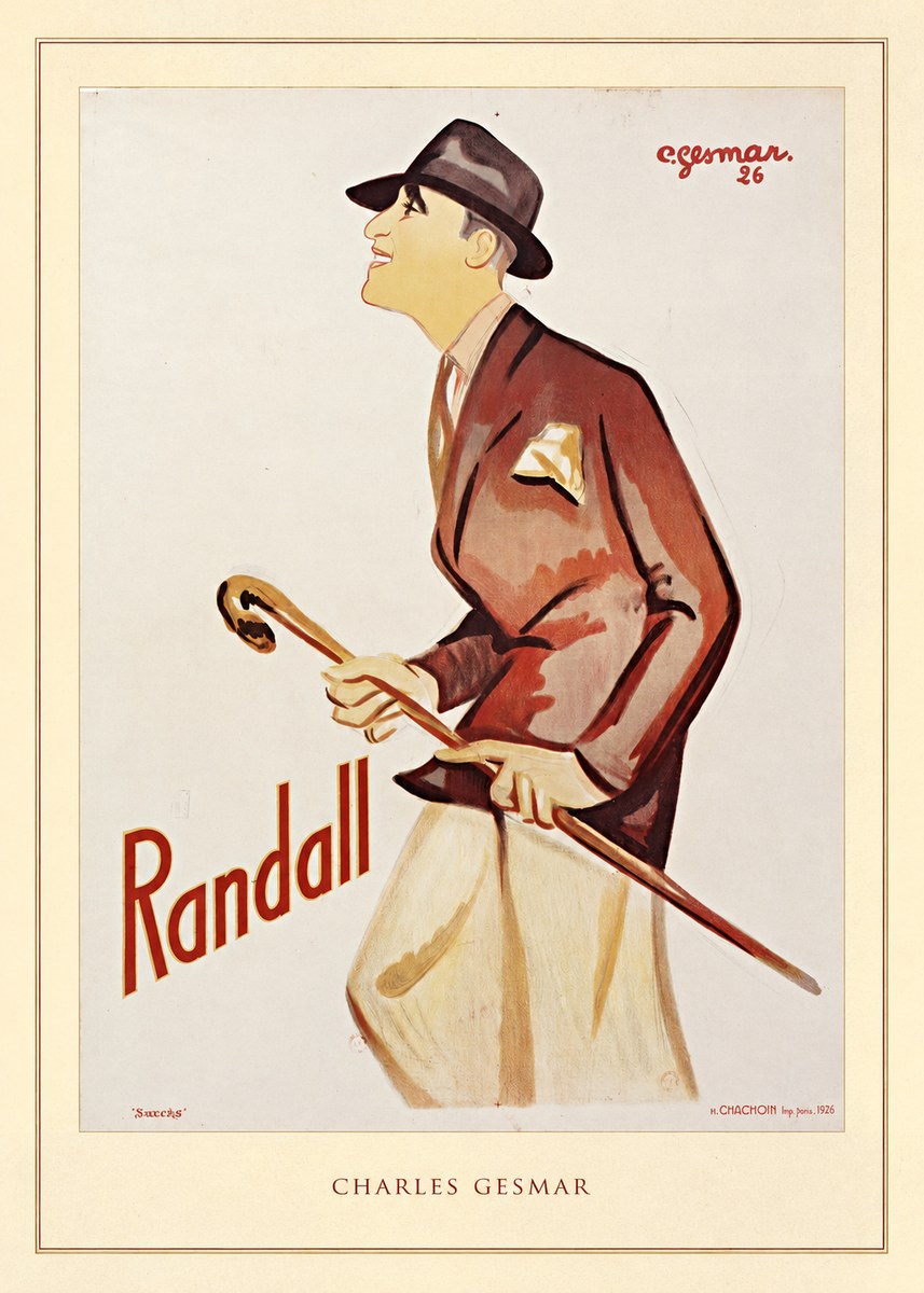 Charles Gesmar Randall II No4 - Juliste