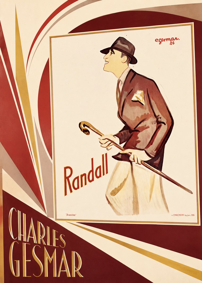 Charles Gesmar Randall II No5 - Juliste