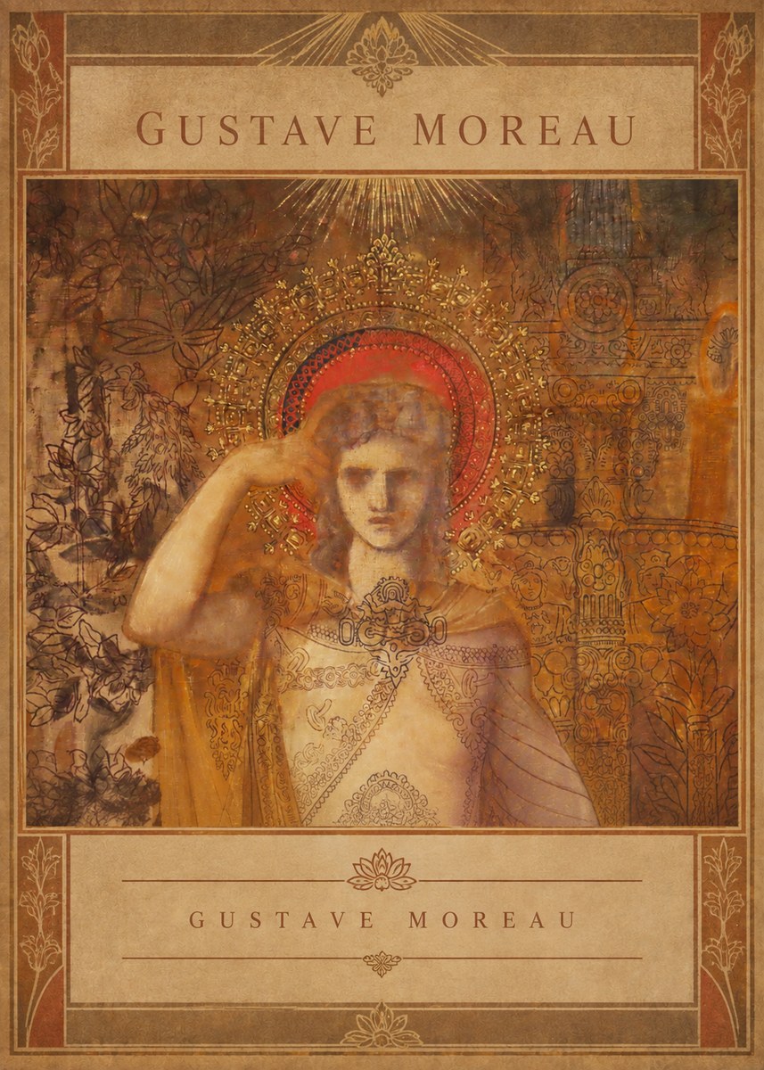 Gustave Moreau The Messenger No2 - Juliste