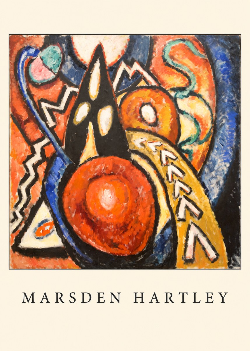 Marsden Hartley Marsden Hartley No4 - Juliste