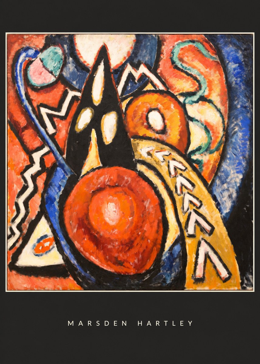 Marsden Hartley Marsden Hartley No5 - Juliste