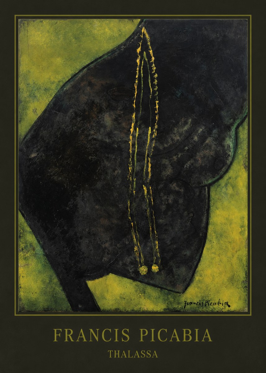 Francis Picabia Thalassa No4 - Juliste