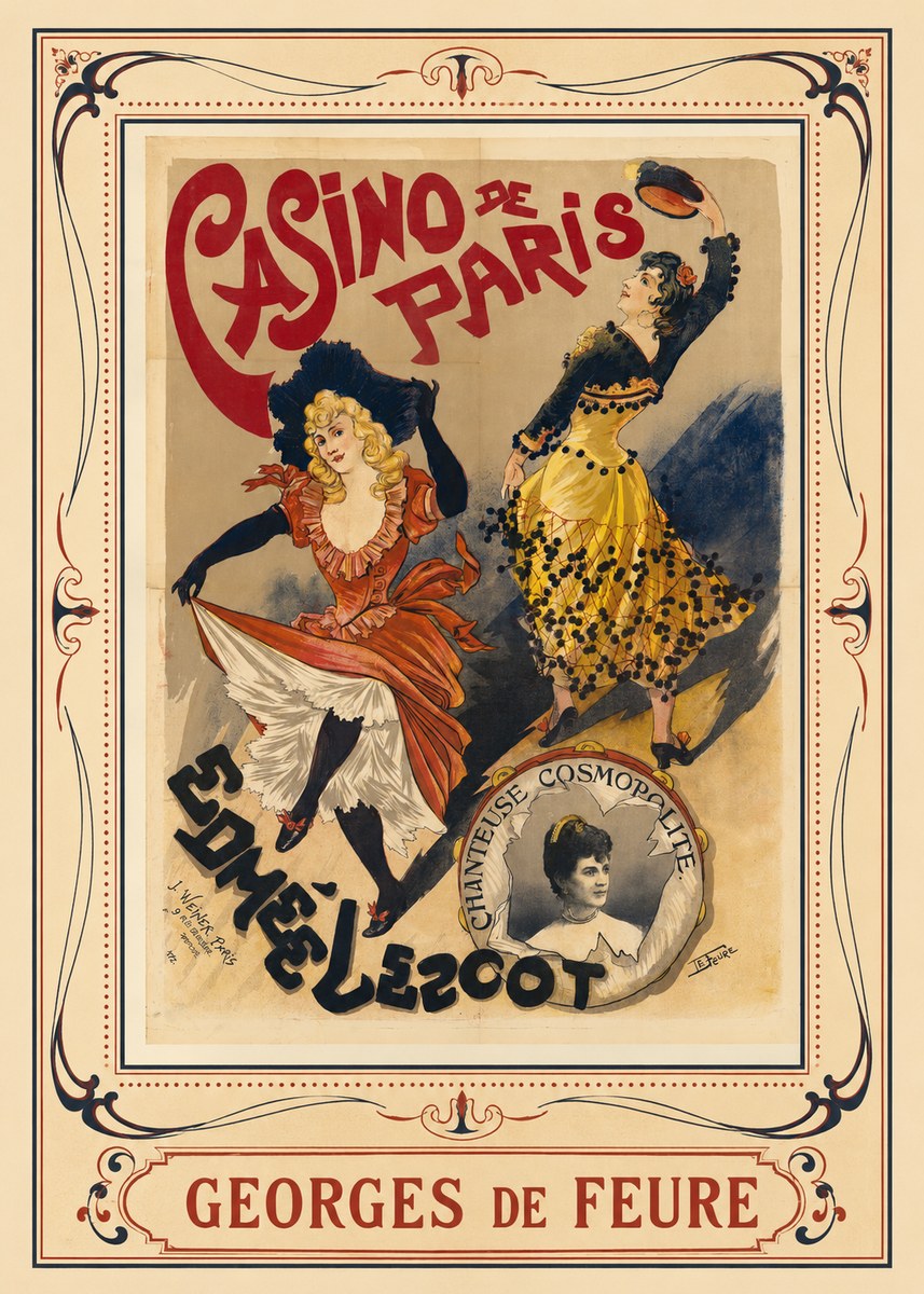 Georges de Feure Edmée L'escot No1 - Juliste