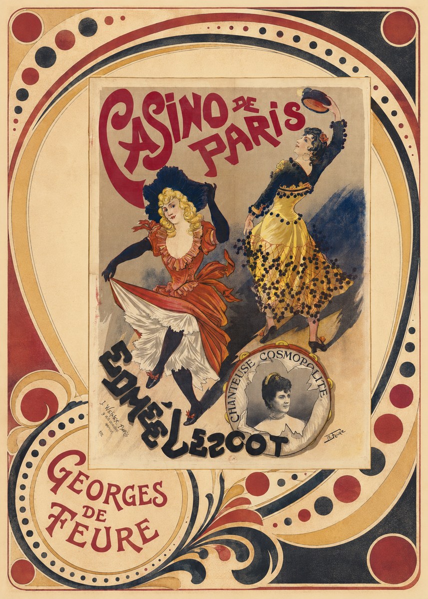 Georges de Feure Edmée L'escot No4 - Juliste