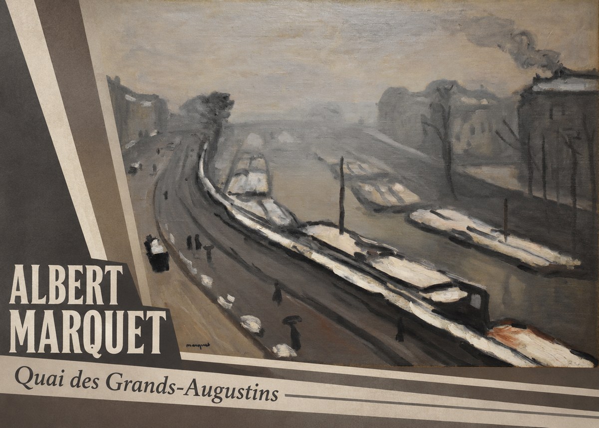 Albert Marquet Quai Des Grands-augustins No4 - Juliste