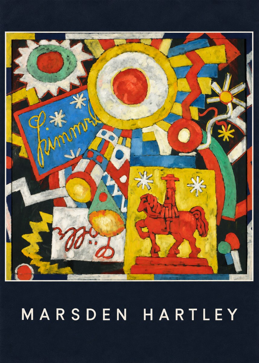 Marsden Hartley Himmel Lille No6 - Juliste