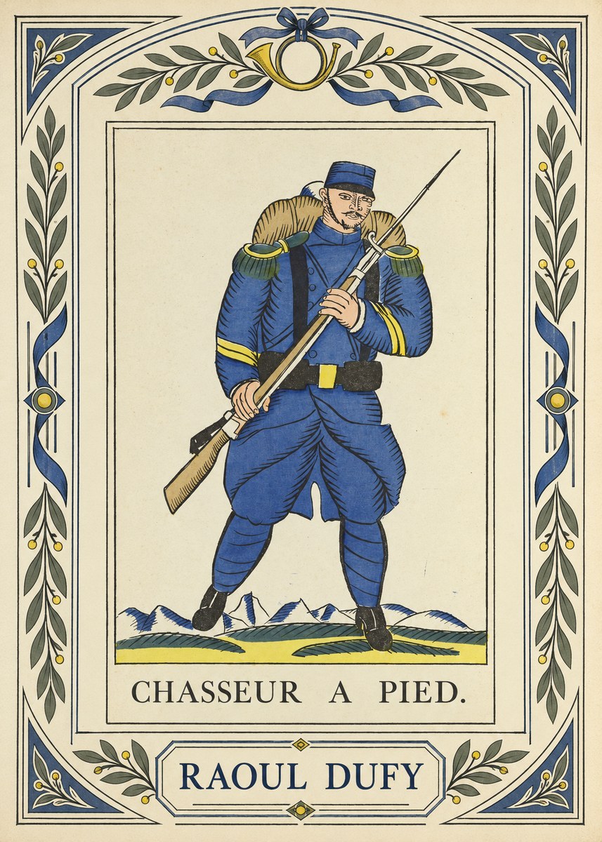 Raoul Dufy Chasseur a Pied. No3 - Juliste