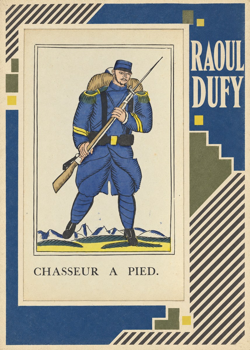 Raoul Dufy Chasseur a Pied. No5 - Juliste