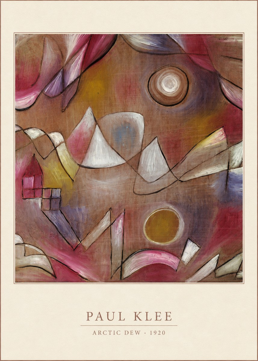 Paul Klee Arctic Dew No4 - Juliste