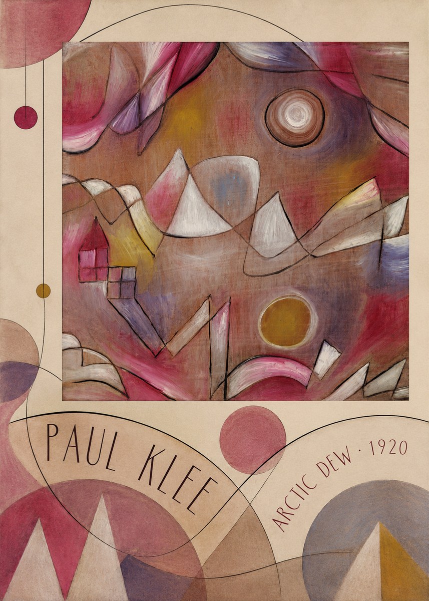 Paul Klee Arctic Dew No6 - Juliste