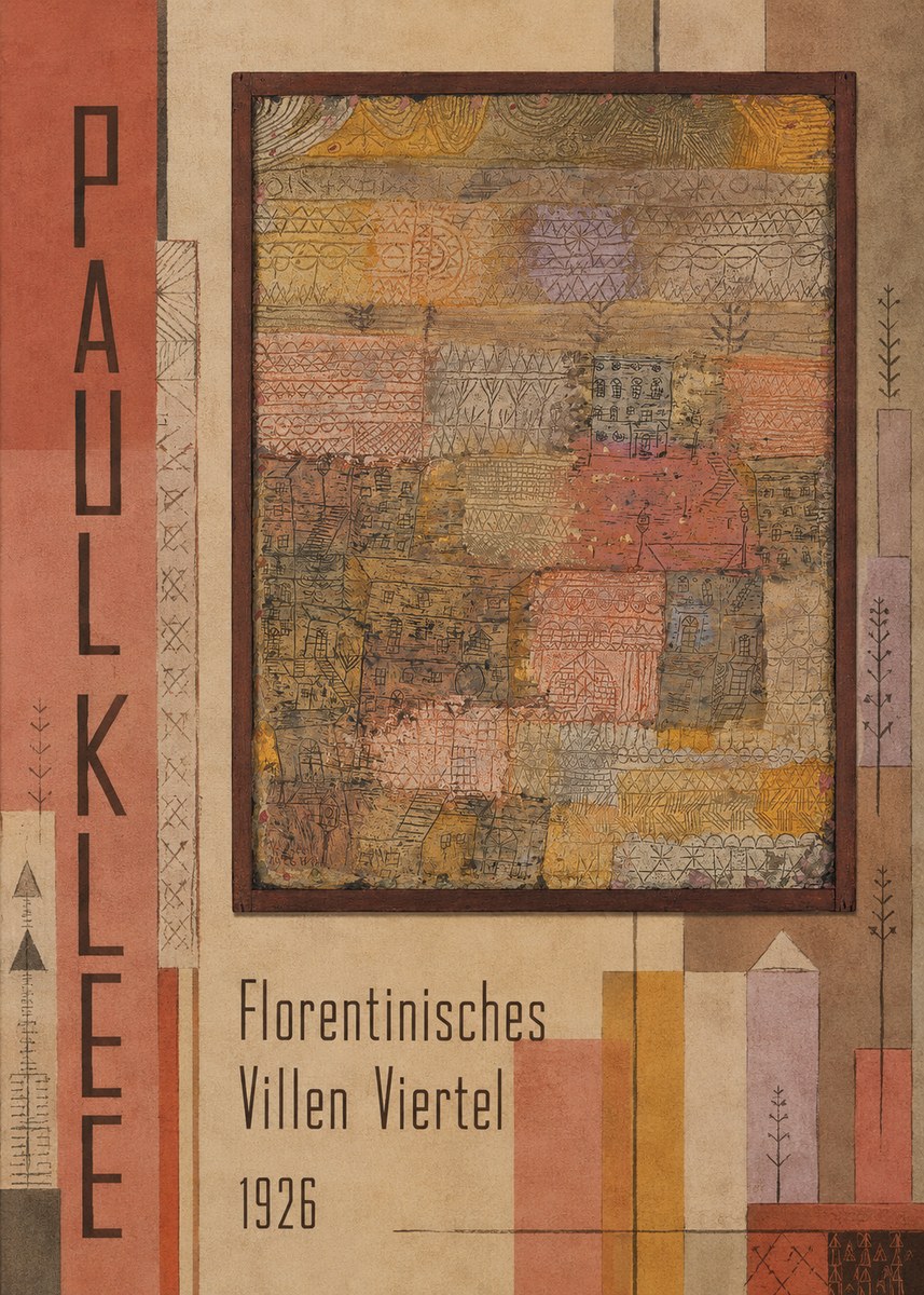 Paul Klee Florentinisches Villen Viertel No4 - Juliste