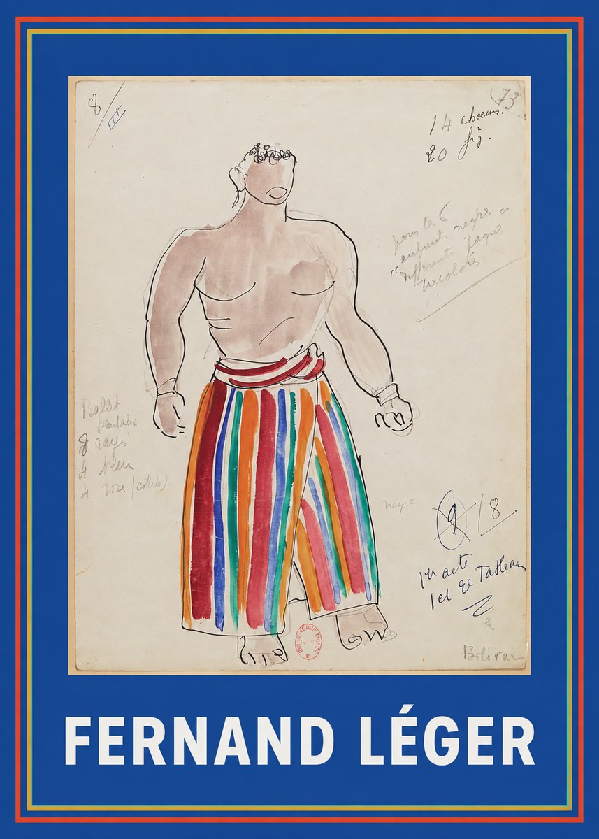 Fernand Léger Ballet Pantalon No1 - Juliste