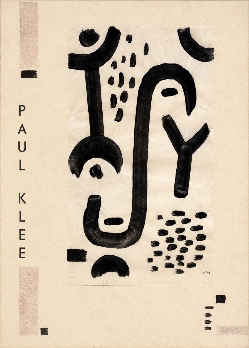 Paul Klee Face of the Goddess No2 - Juliste