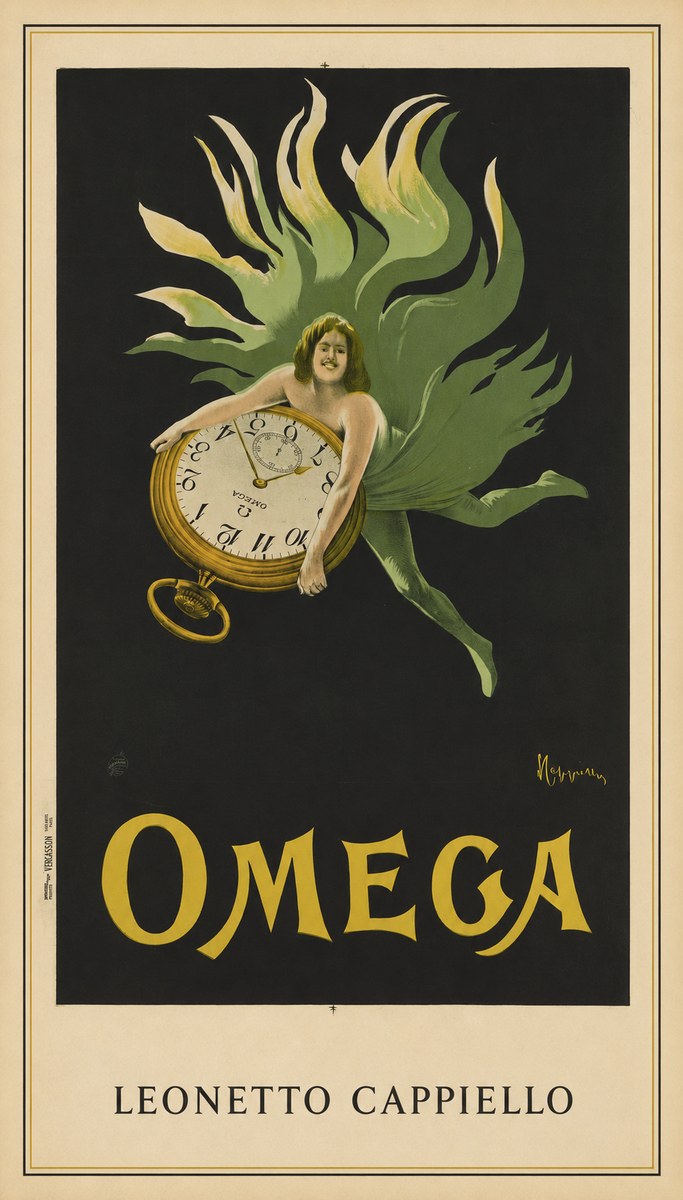 Leonetto Cappiello Omega No3 - Juliste