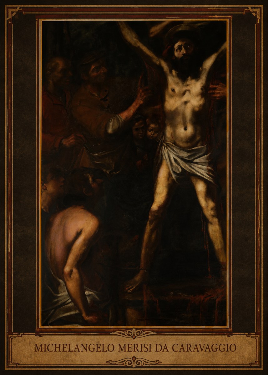 Michelangelo Merisi da Caravaggio The Crucifixion of Saint Peter III No2 - Juliste