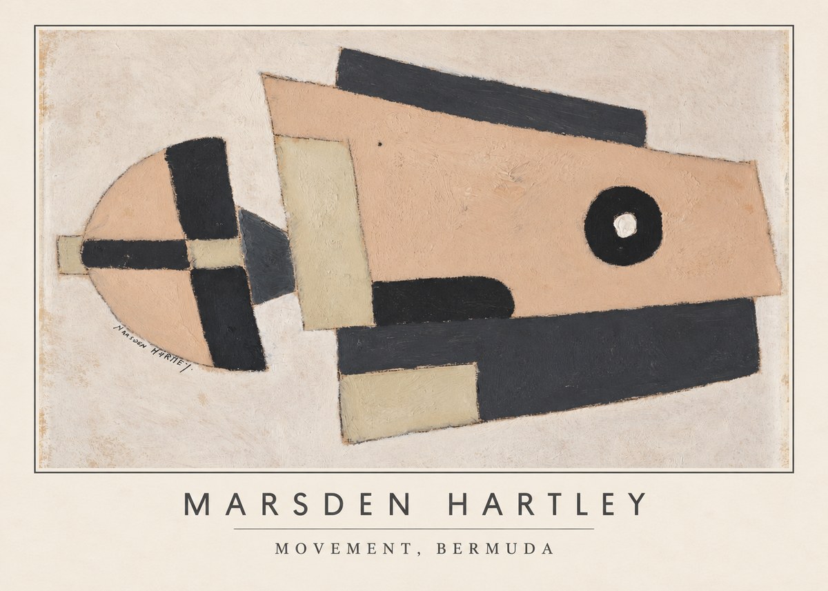 Marsden Hartley Movement, Bermuda No3 - Juliste