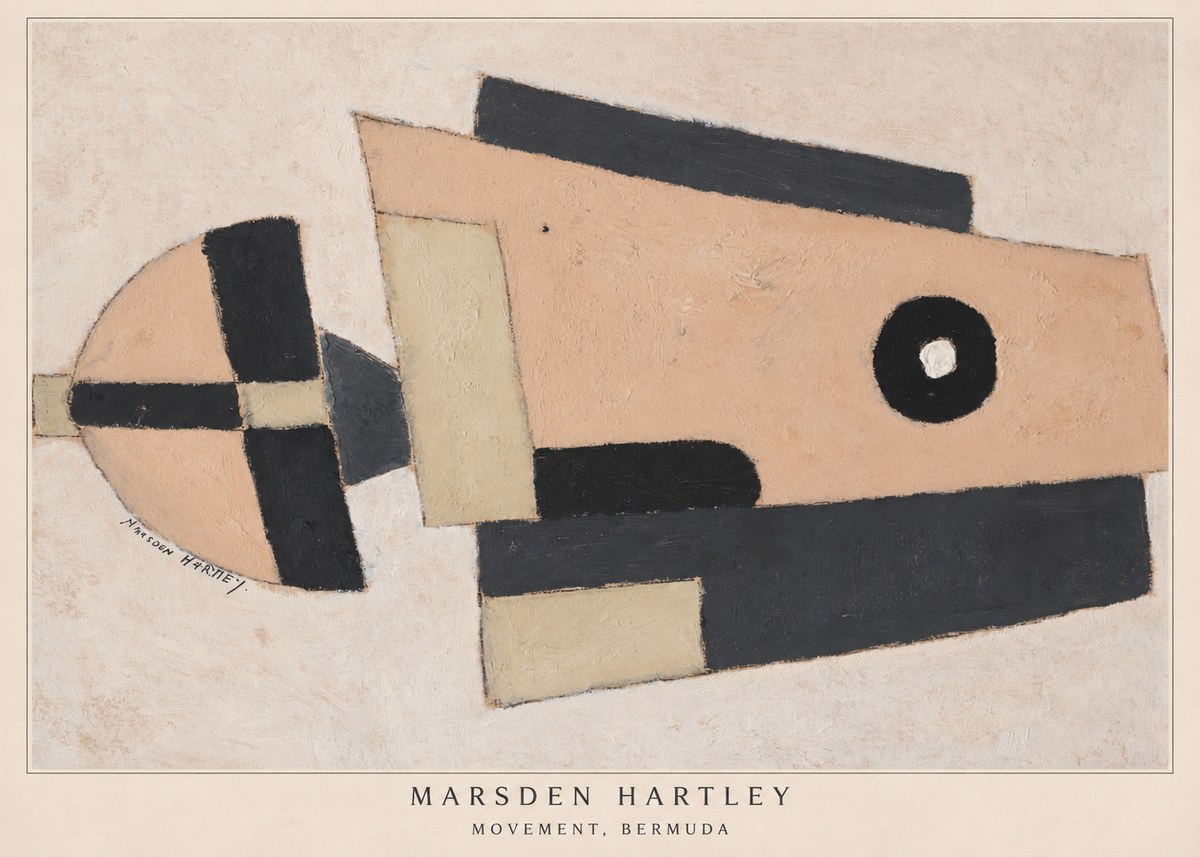Marsden Hartley Movement, Bermuda No6 - Juliste