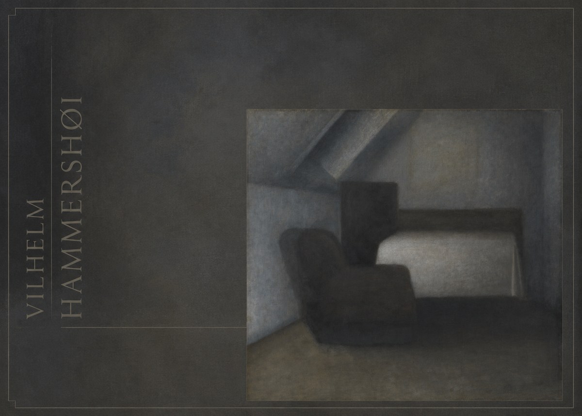 Vilhelm Hammershøi Interior, Strandgade 30 III No5 - Juliste