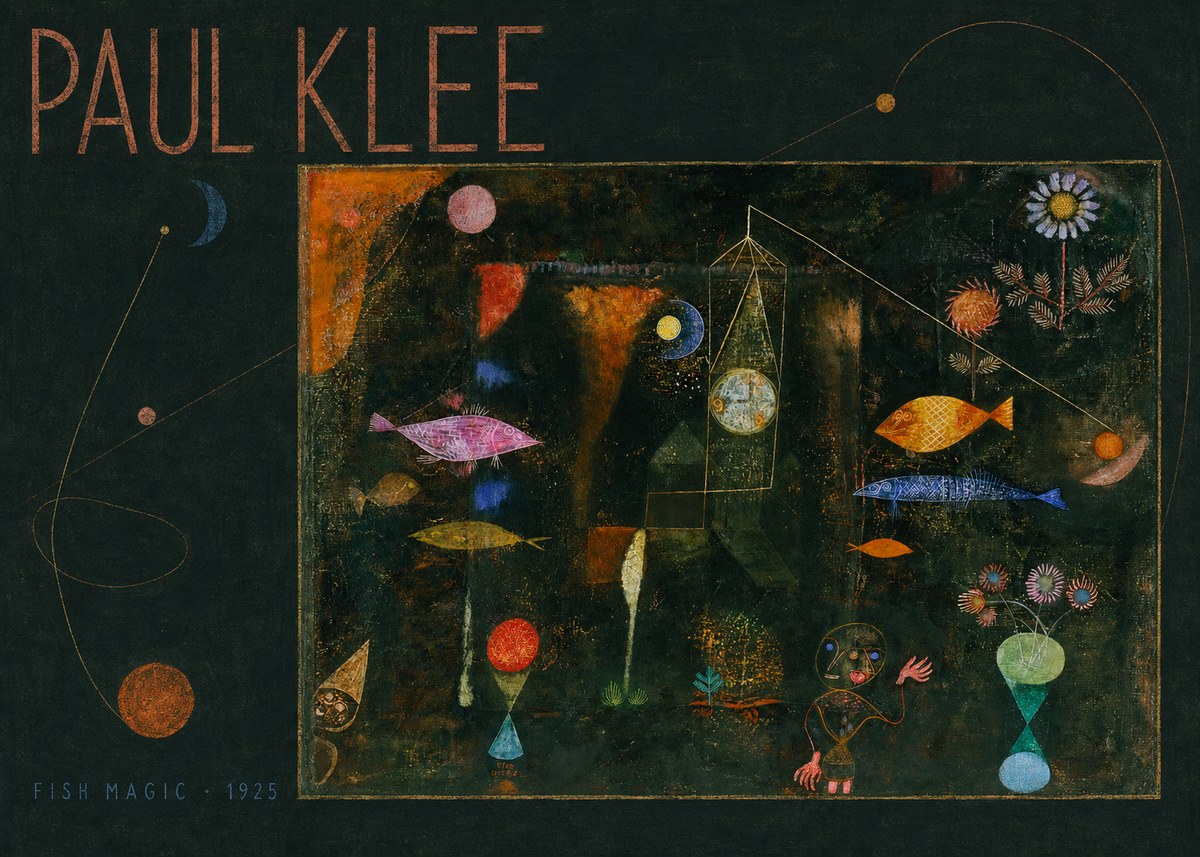 Paul Klee Fish Magic II No5 - Juliste