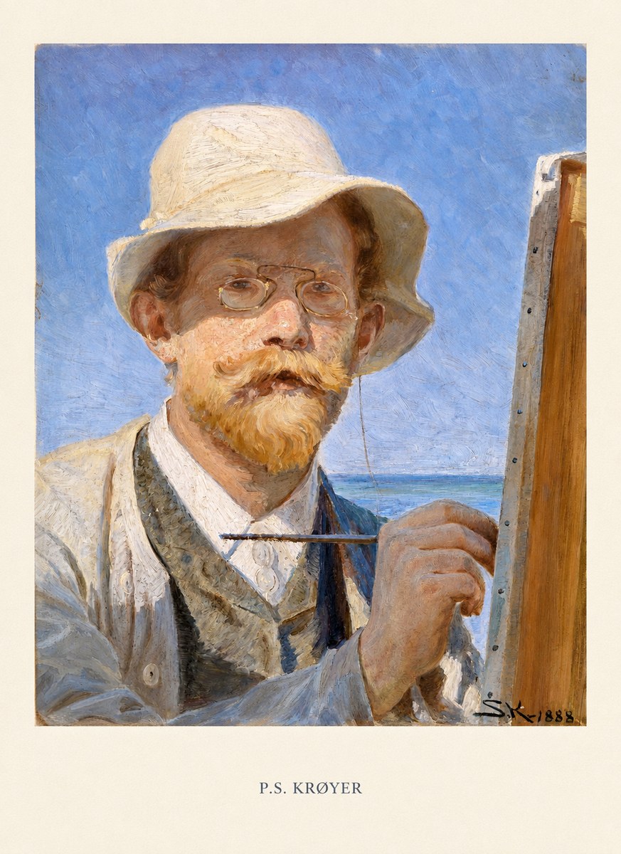 P.S. Krøyer P.s. Krøyer No5 - Juliste