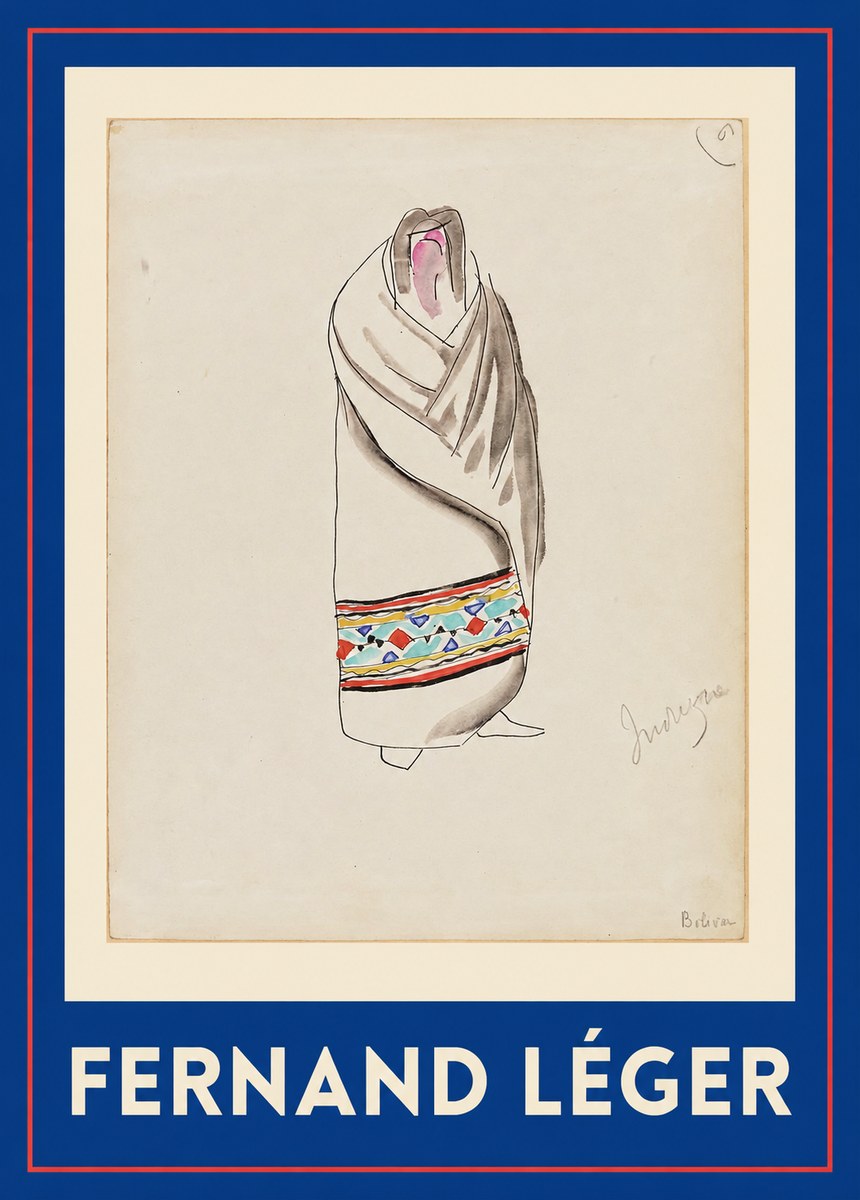 Fernand Léger Indiene, Bolivia No1 - Juliste