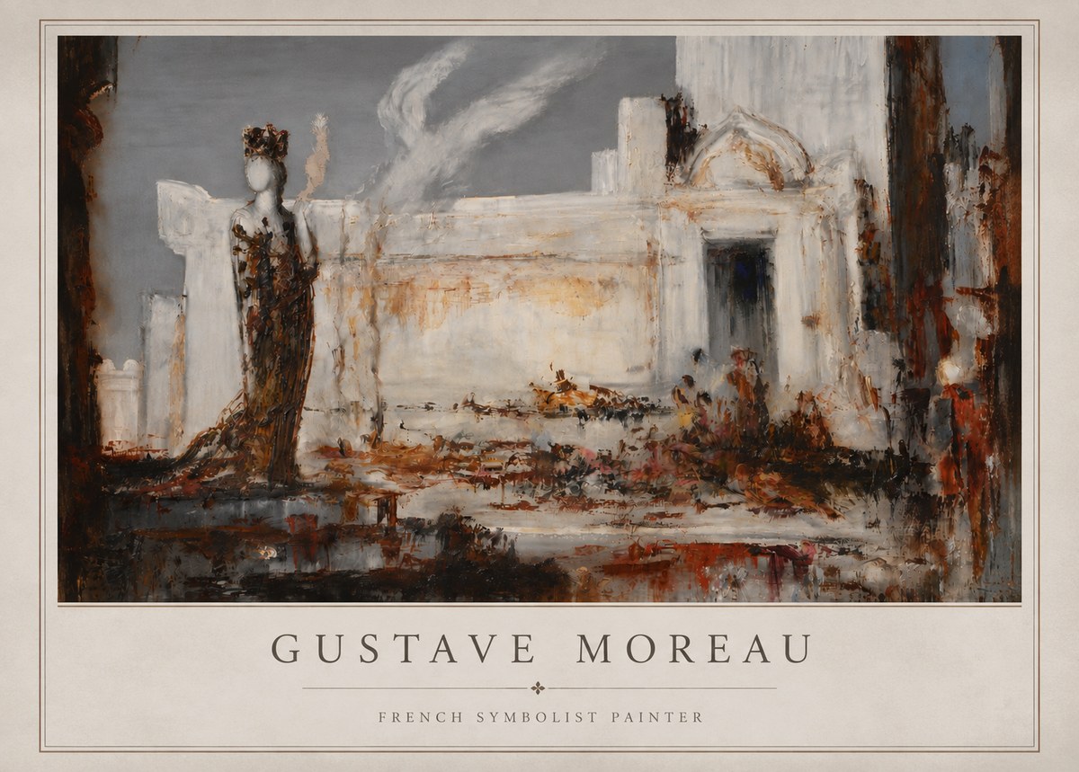 Gustave Moreau Untitled I No3 - Juliste