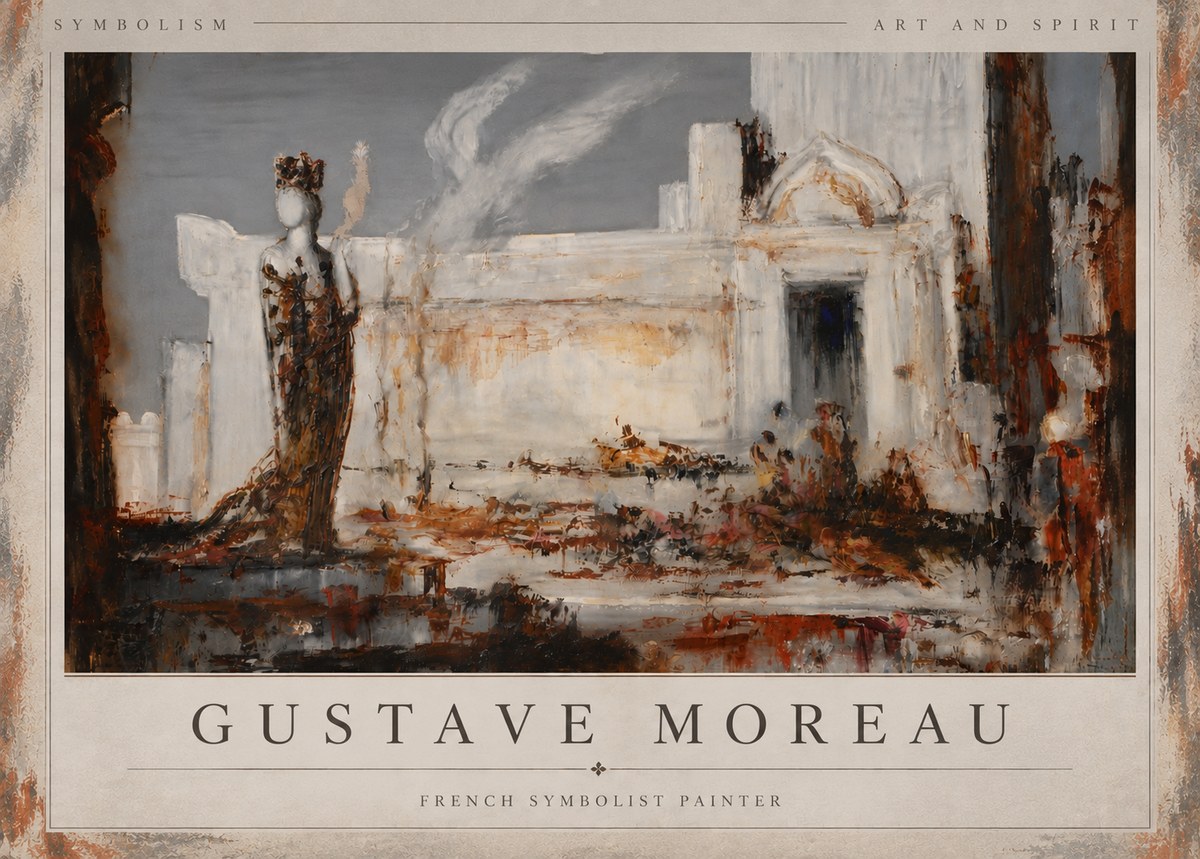 Gustave Moreau Untitled I No4 - Juliste