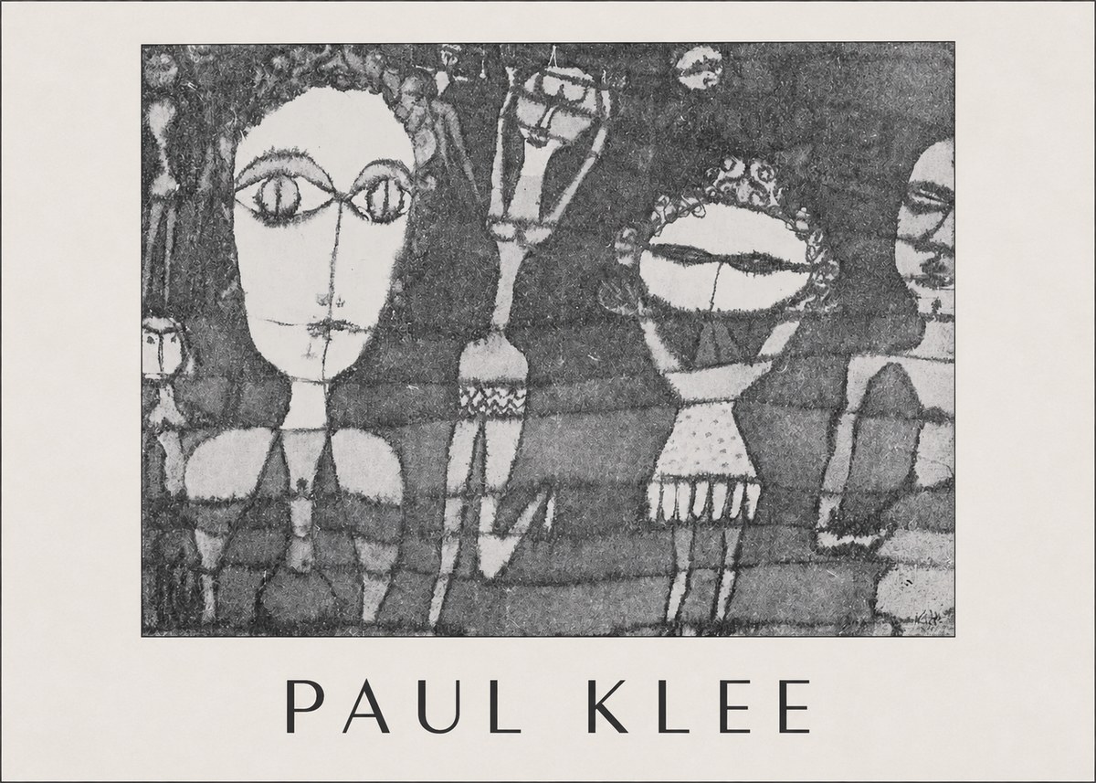 Paul Klee Specter of a Genius No1 - Juliste